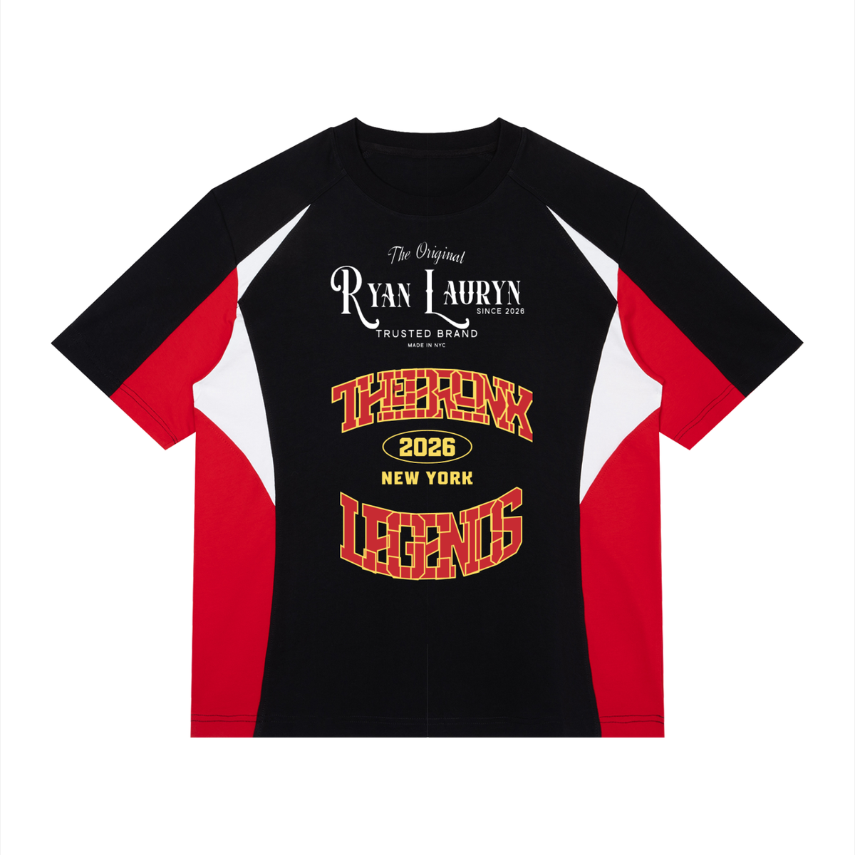 Ryan Lauryn Unisex Color Block Raglan T-Shirt