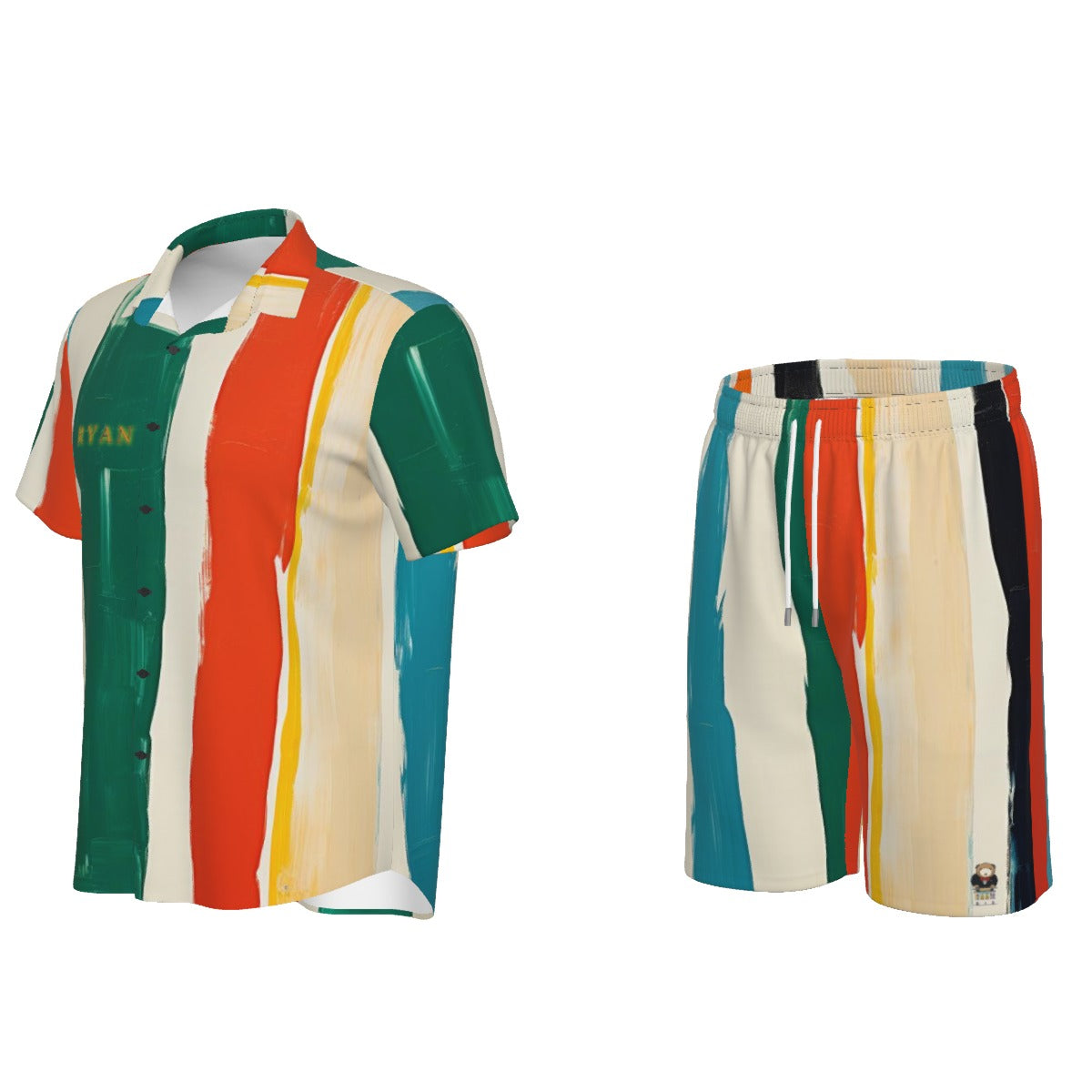 Ryan Lauryn Cool Runnin Men's Short Sleeve Shirt Set