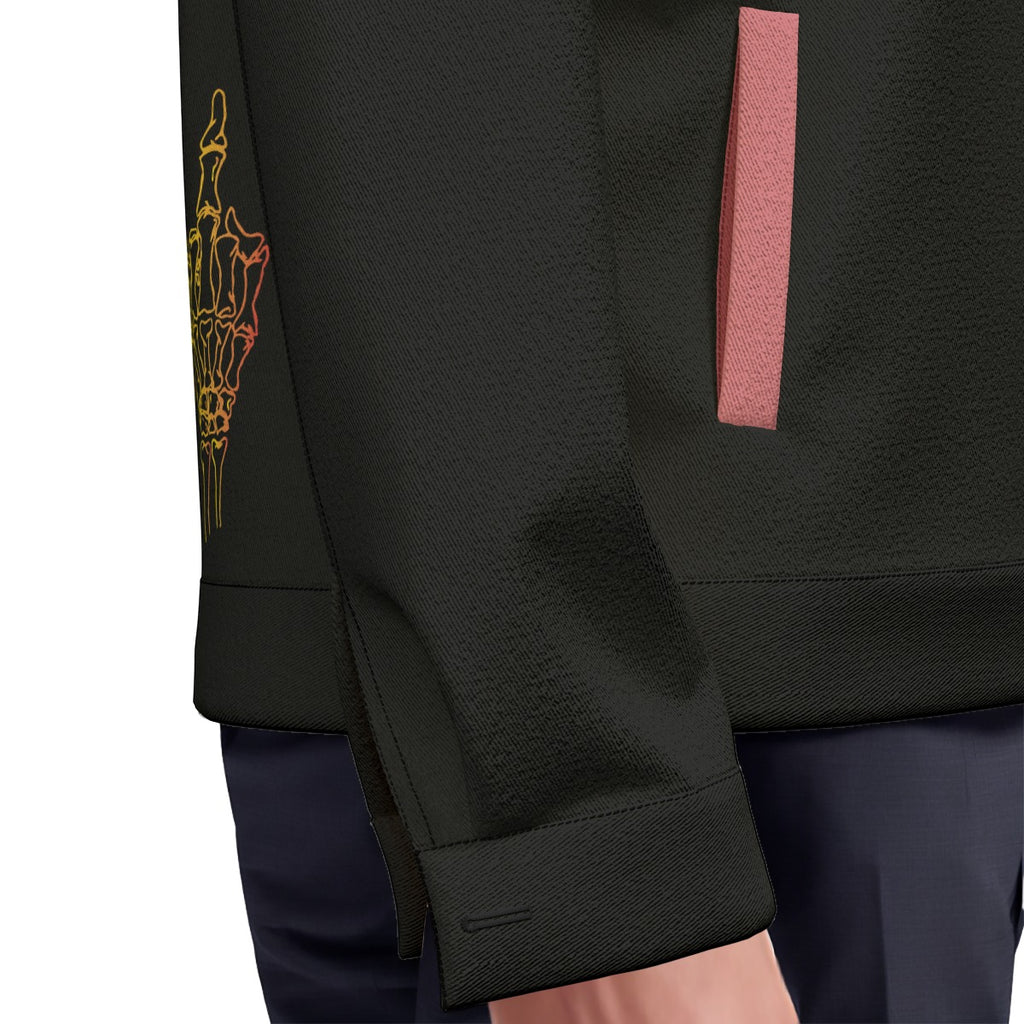 Ryan Lauryn Groovy Baby Unisex Lapel Jacket | 245GSM Cotton