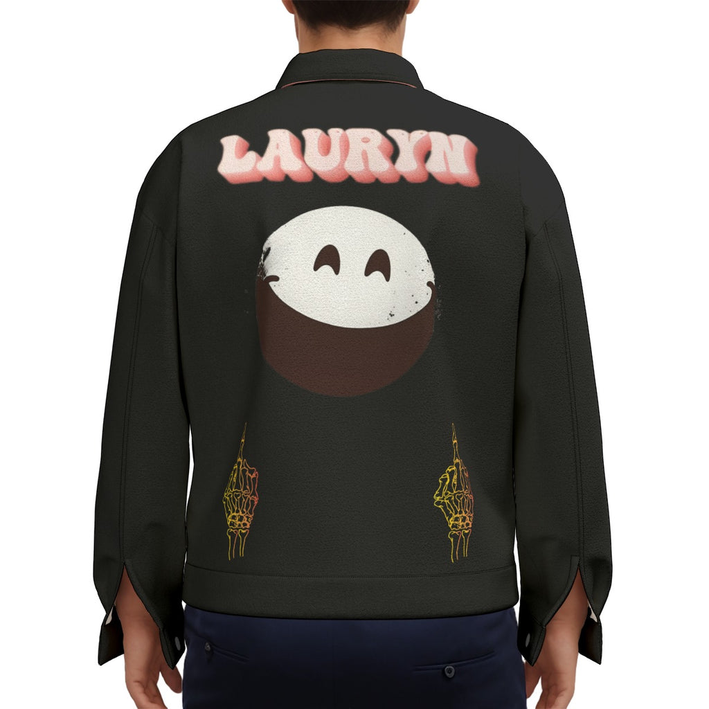 Ryan Lauryn Groovy Baby Unisex Lapel Jacket | 245GSM Cotton