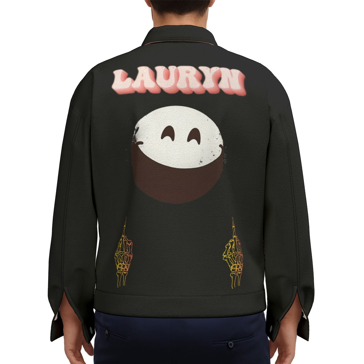 Ryan Lauryn Groovy Baby Unisex Lapel Jacket | 245GSM Cotton