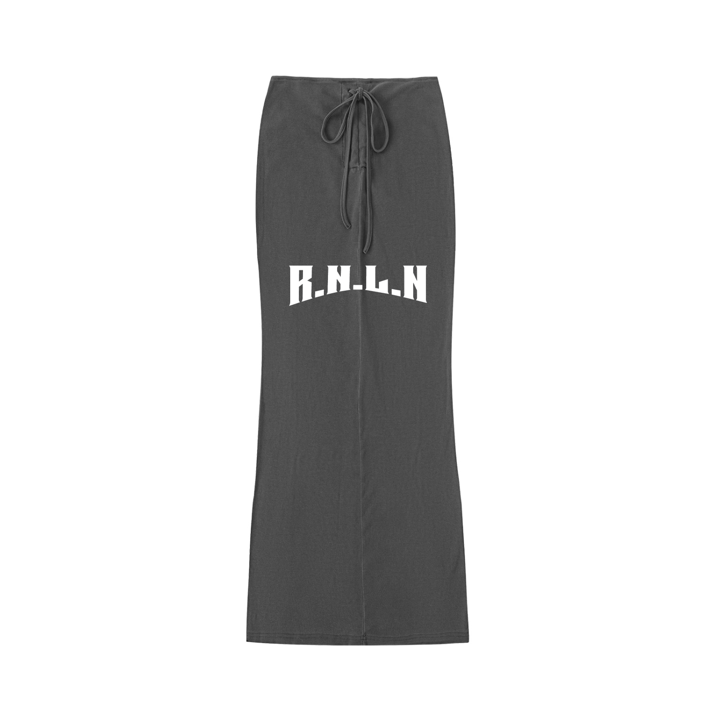 Ryan Lauryn Dyed Washed Drawstring Maxi Skirt