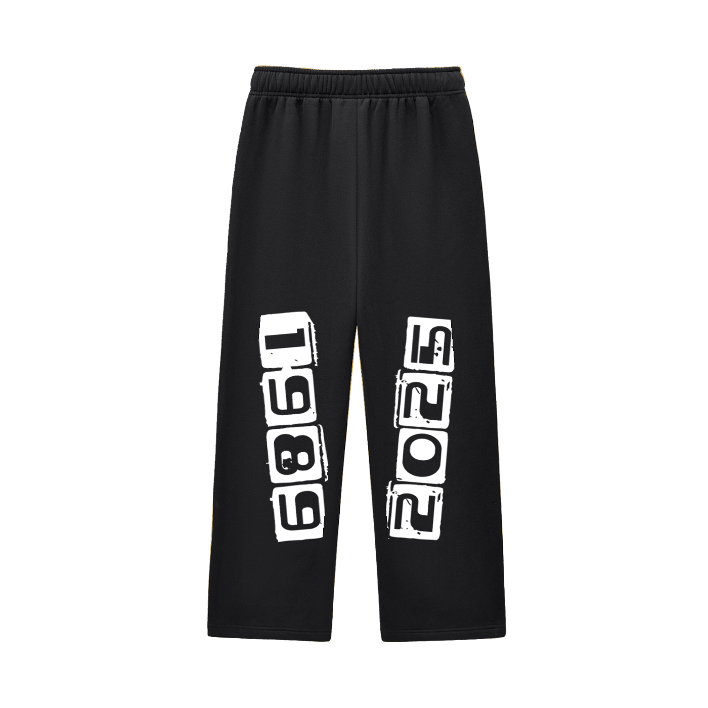 Ryan Lauryn Contrast-Stitched Fleece Sweatpants
