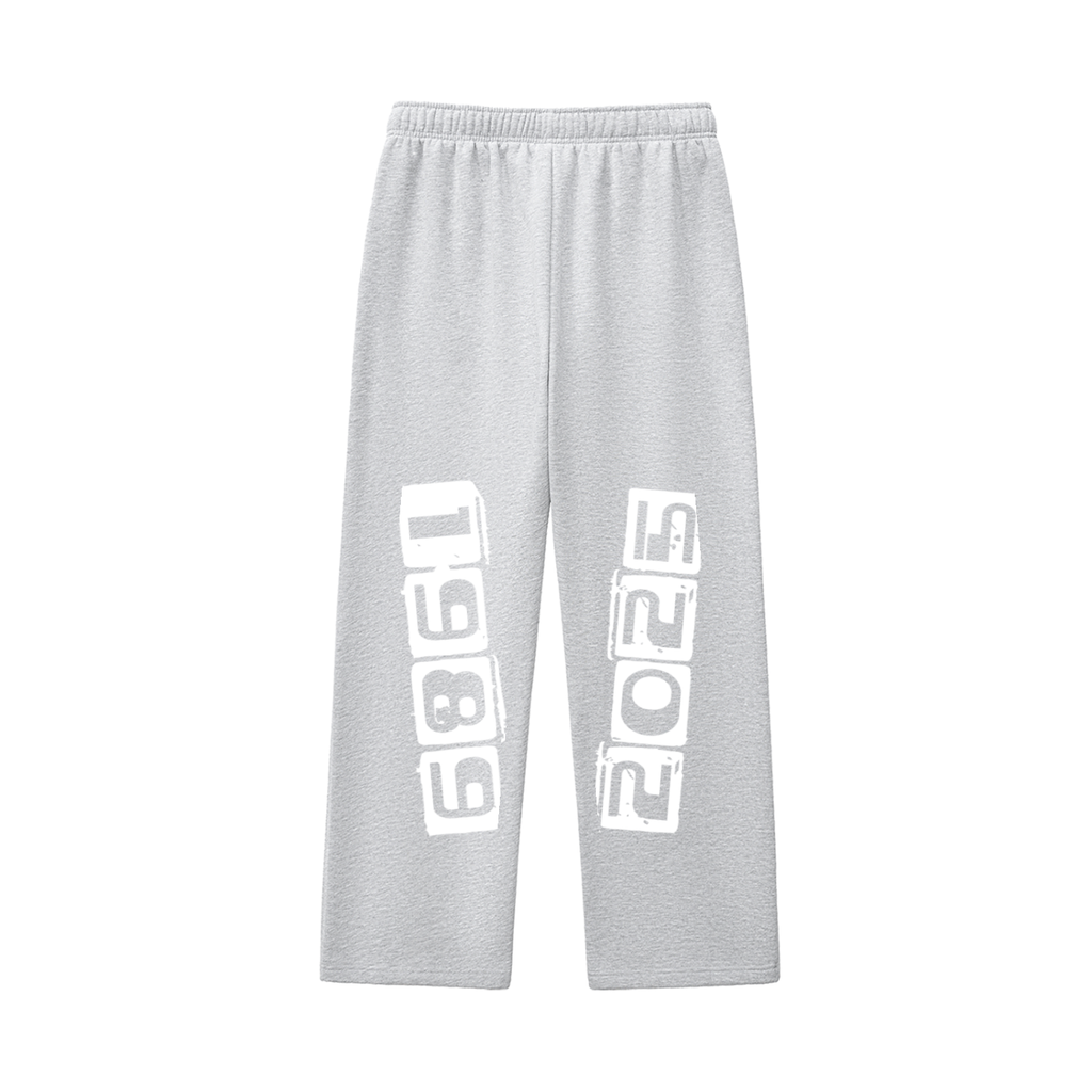 Ryan Lauryn Contrast-Stitched Fleece Sweatpants