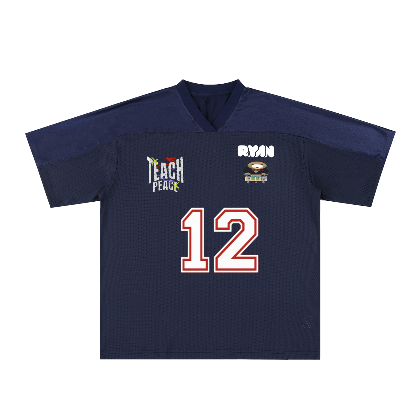Ryan Lauryn V-Neck Soccer Jersey