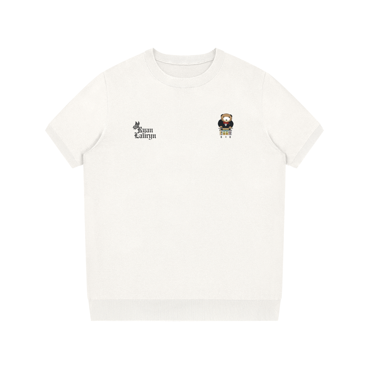 Ryan Lauryn Unisex Crewneck Knit T-Shirt
