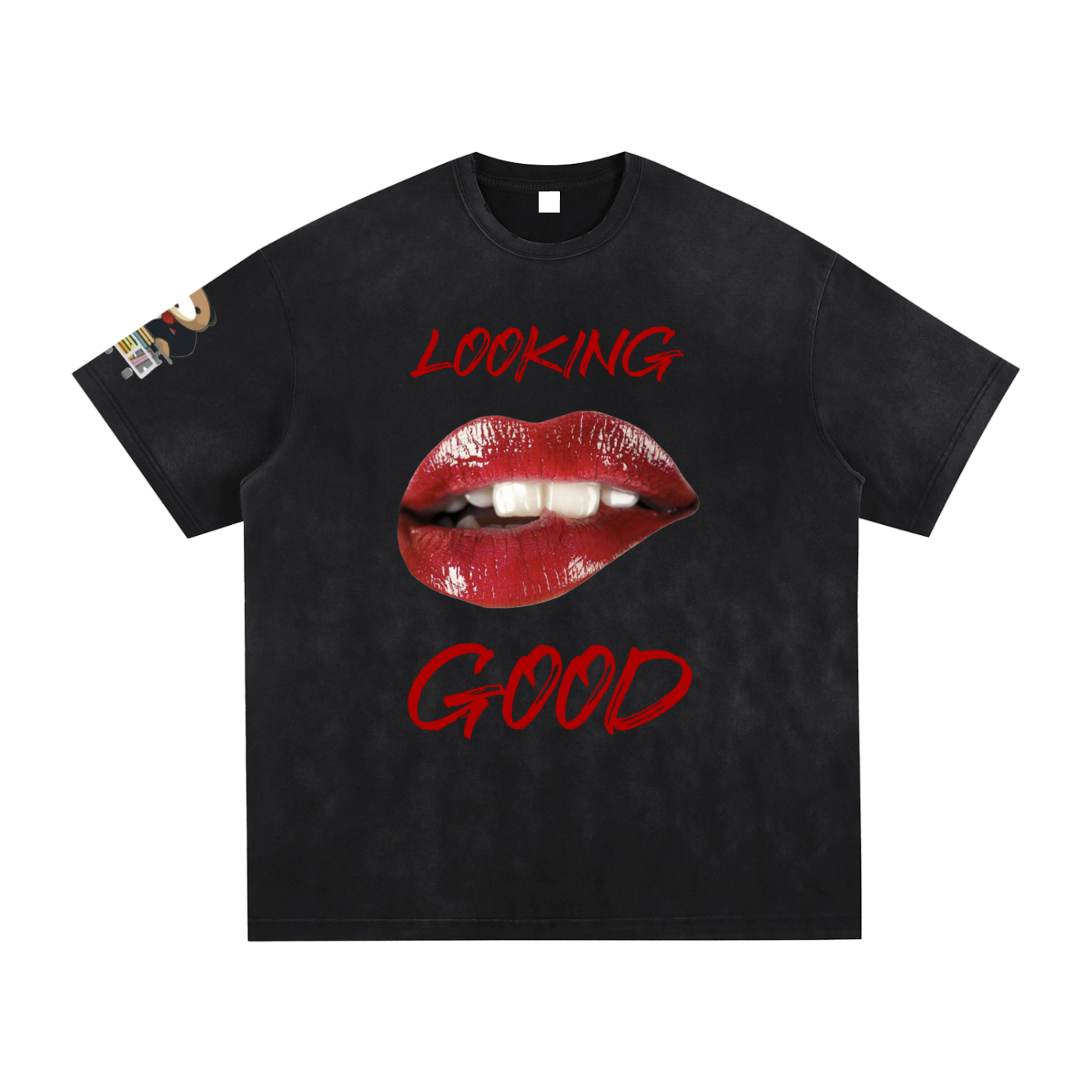 Ryan Lauryn Vintage Washed Hand-Frayed T-Shirt