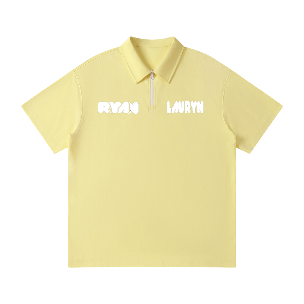 Ryan Lauryn Quarter-Zip Polo Shirt