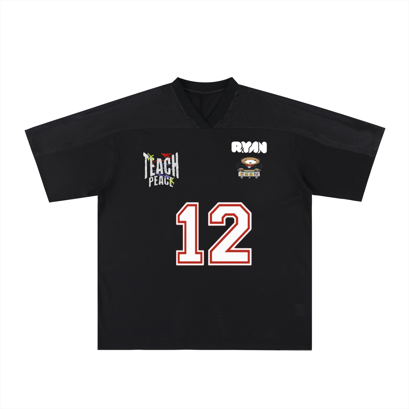Ryan Lauryn V-Neck Soccer Jersey