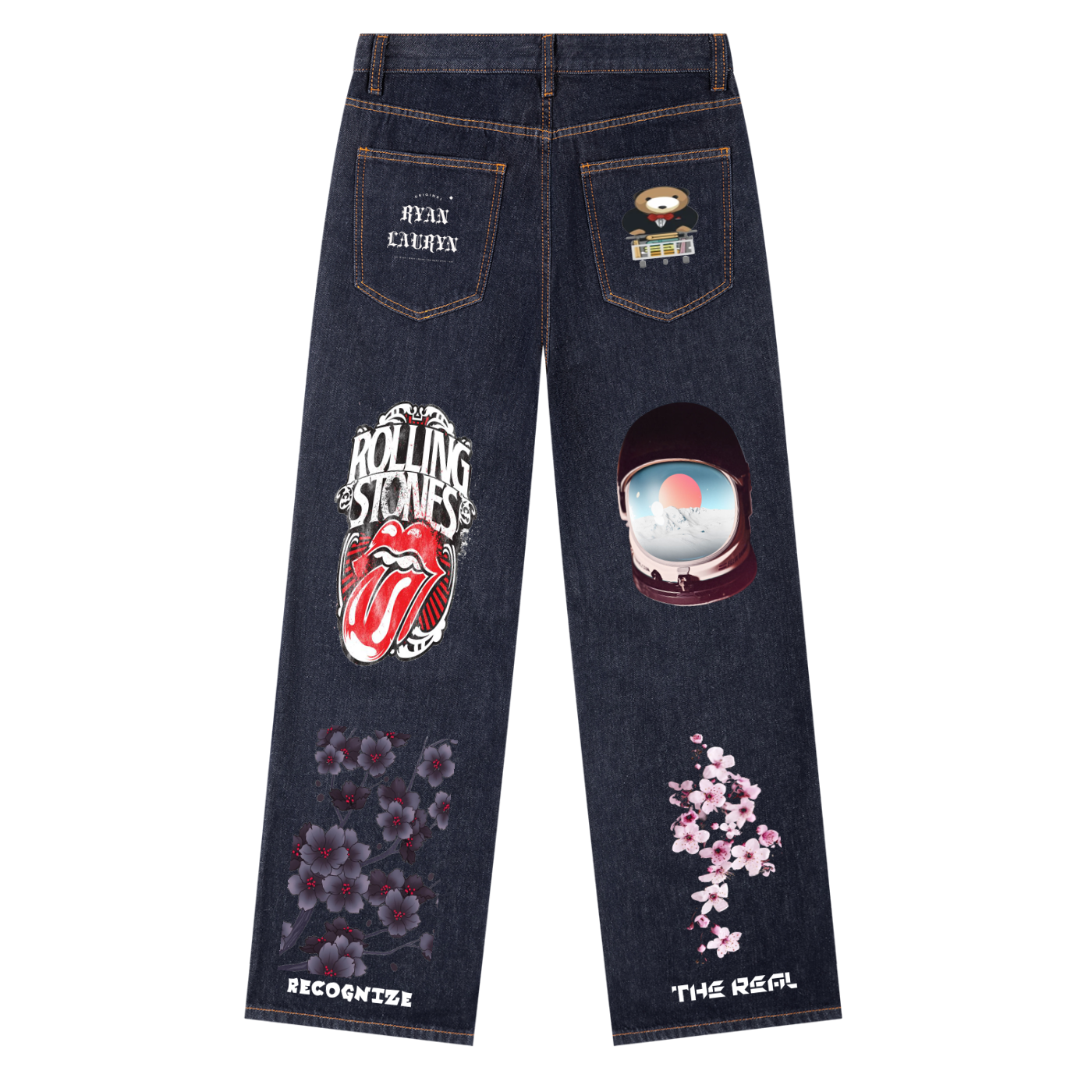Ryan Lauryn Heavyweight Straight Leg Denim Jeans
