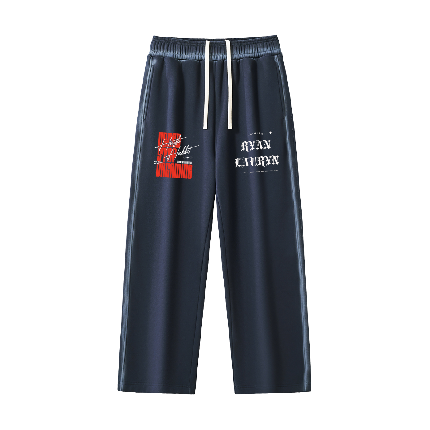 Ryan Lauryn Sunfaded Edge Fleece Sweatpants