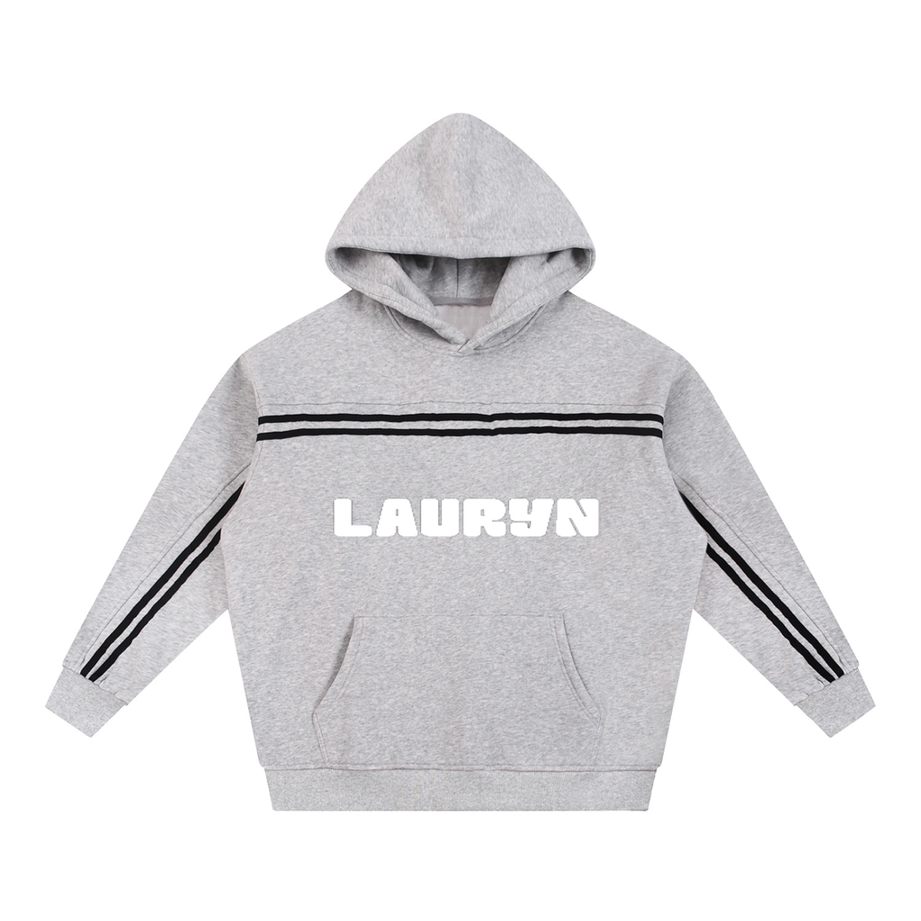 Ryan Lauryn Sun Fade Contrast Tape Fleece Hoodie