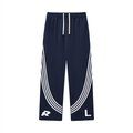 Ryan Lauryn Curved Stripe Straight Sweatpants