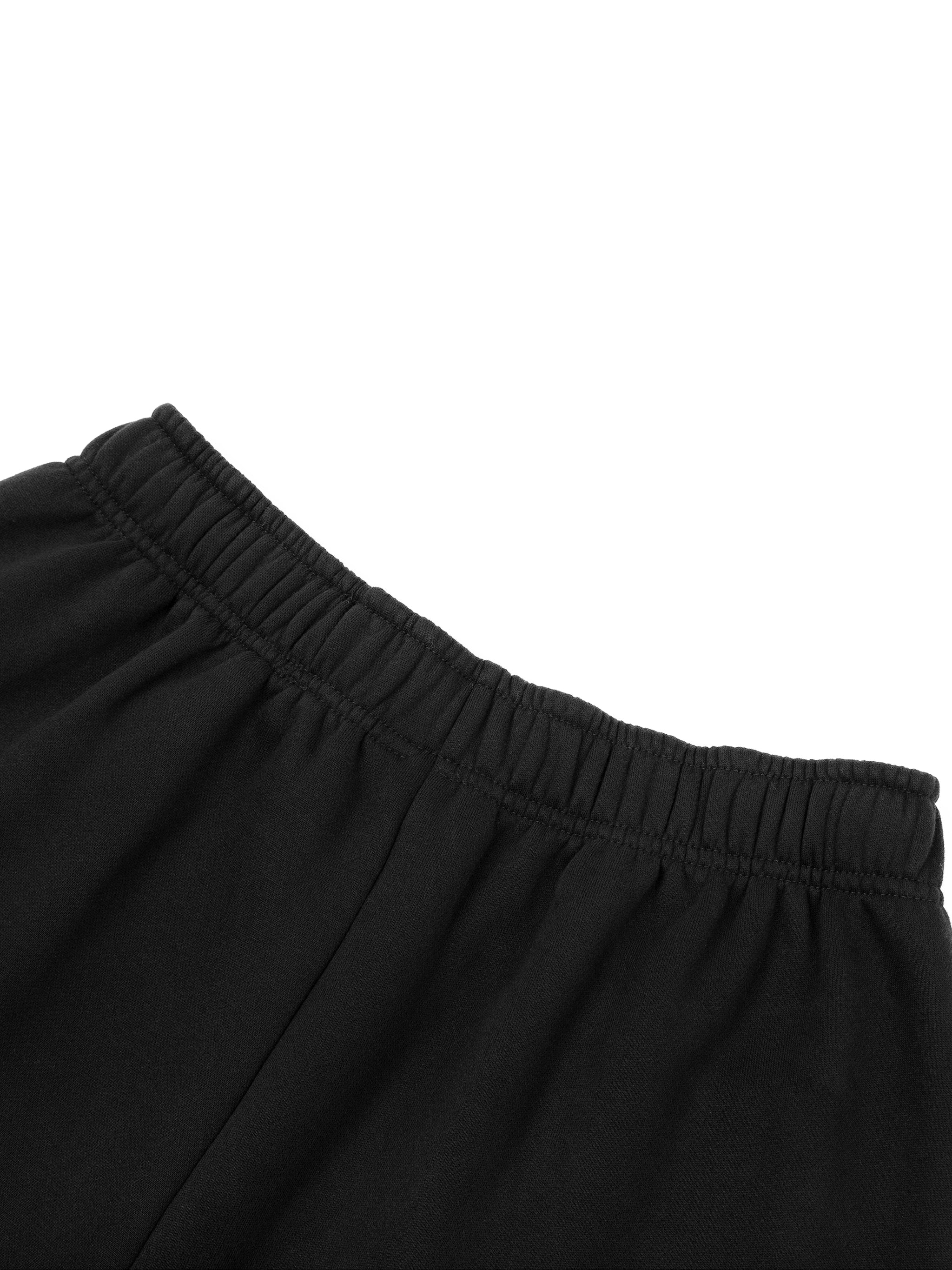 Ryan Lauryn Contrast-Stitched Fleece Sweatpants