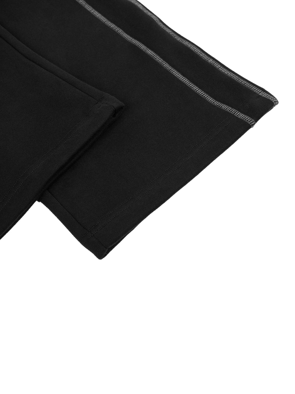 Ryan Lauryn Contrast-Stitched Fleece Sweatpants