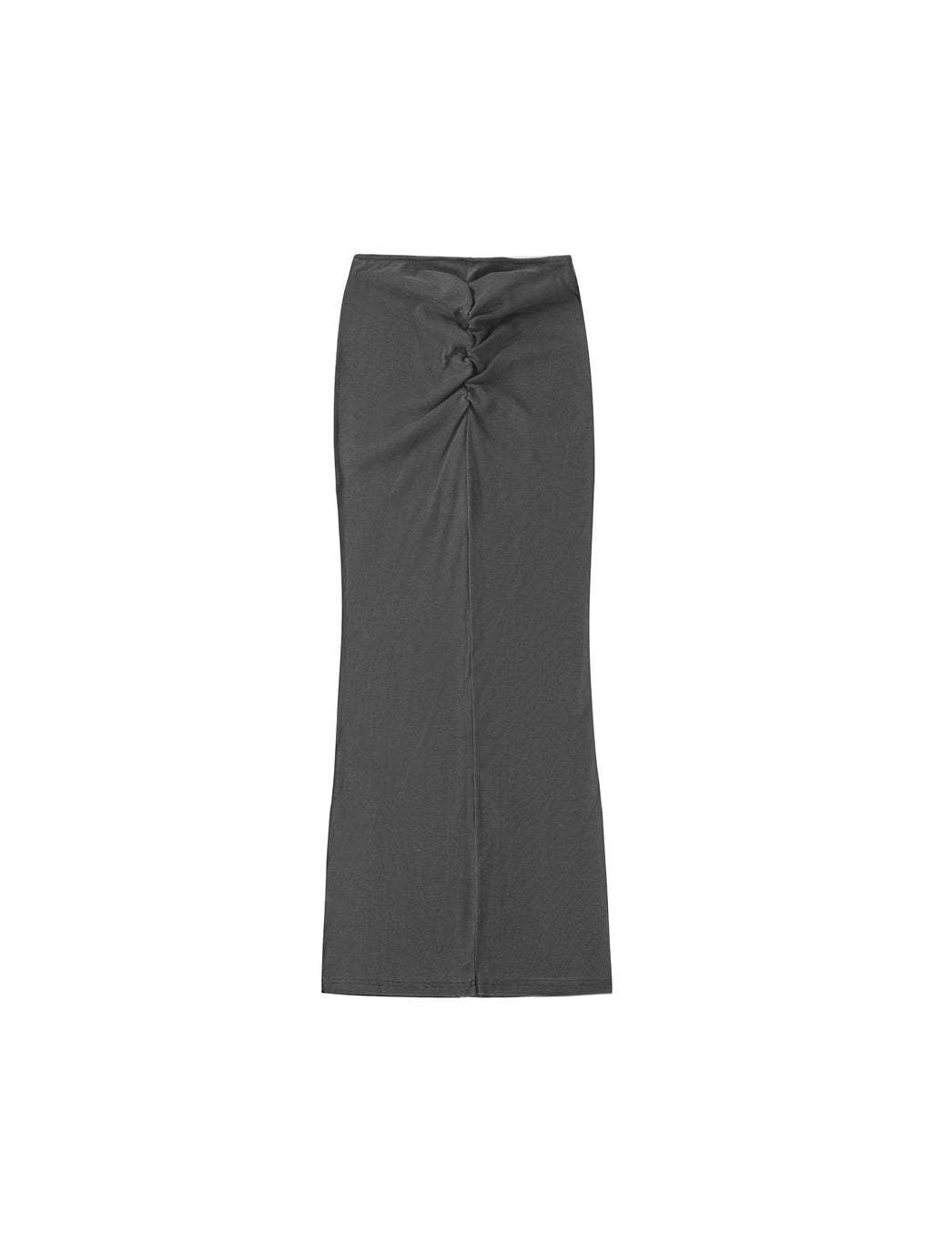 Ryan Lauryn Dyed Washed Drawstring Maxi Skirt