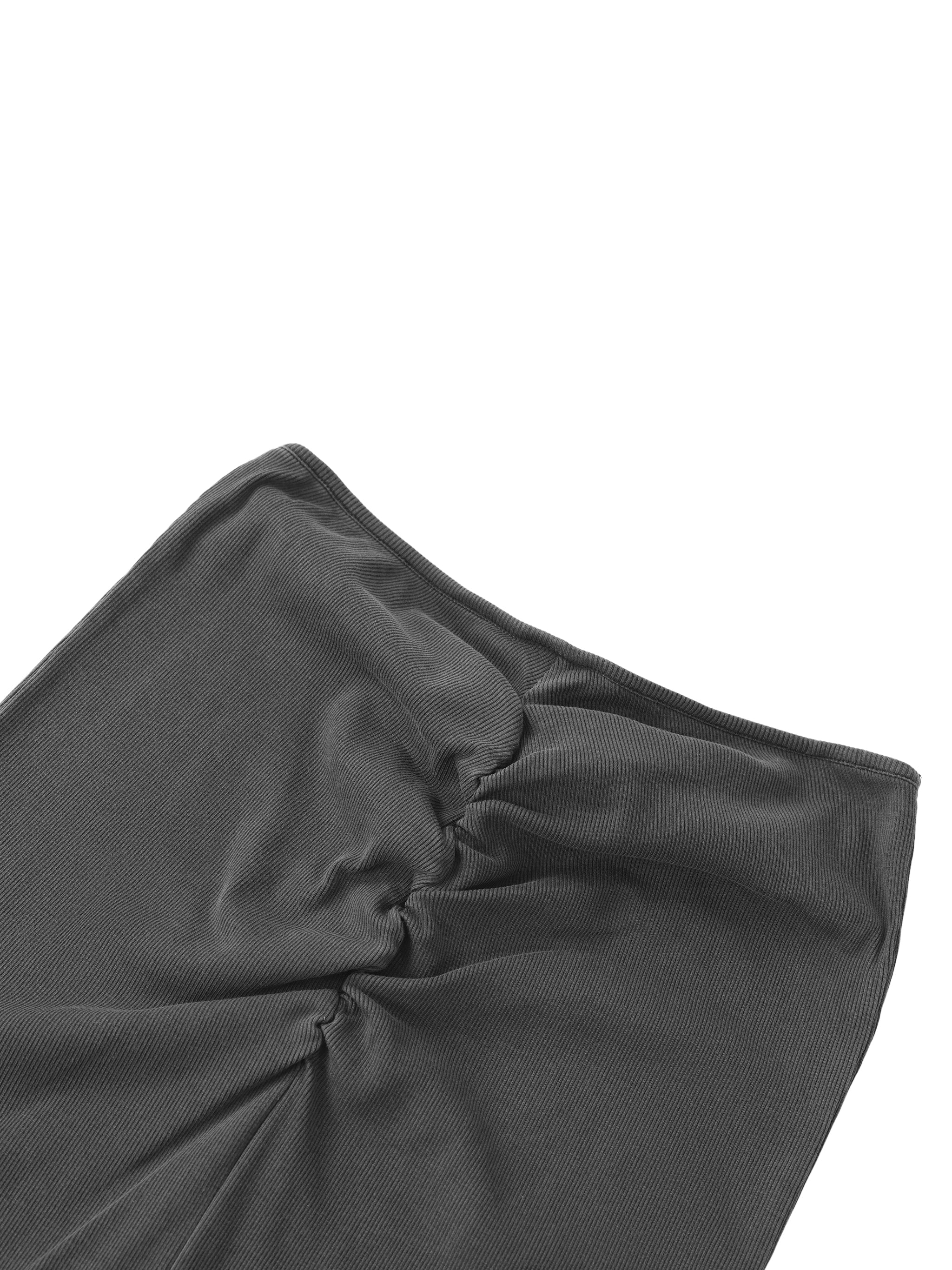 Ryan Lauryn Dyed Washed Drawstring Maxi Skirt