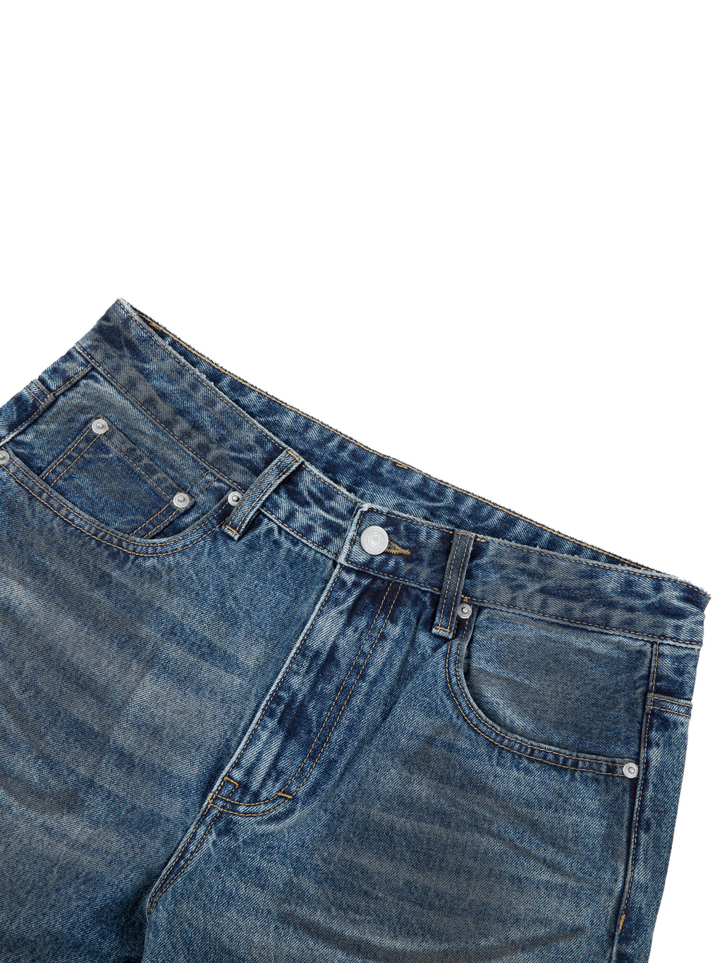 Ryan Lauryn Vintage Wash Baggy Denim Jeans