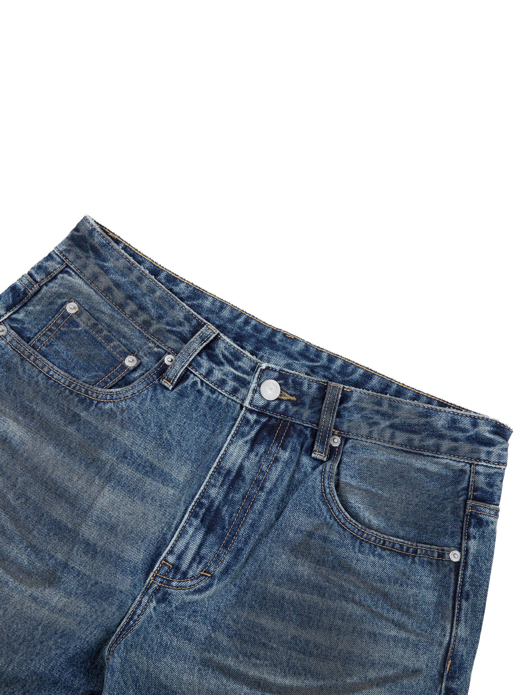 Ryan Lauryn Vintage Wash Baggy Denim Jeans